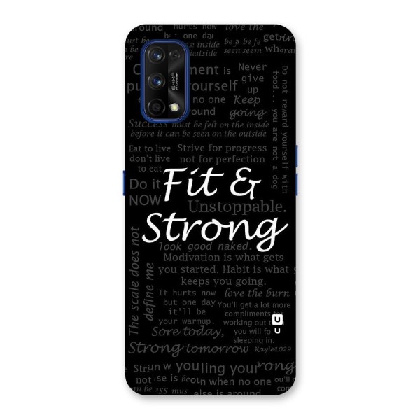 Fit And Strong Back Case for Realme 7 Pro