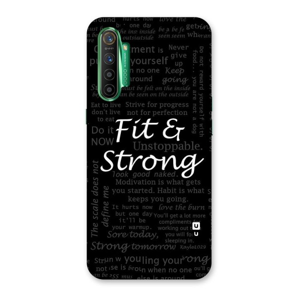 Fit And Strong Back Case for Realme X2