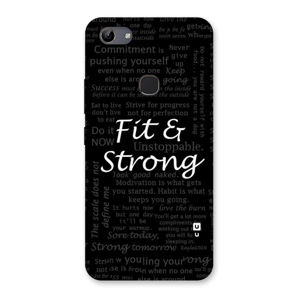 Fit And Strong Back Case for Vivo Y81