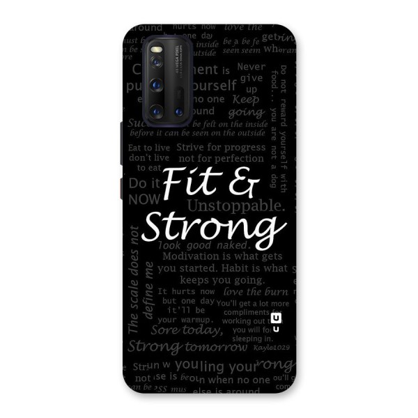 Fit And Strong Back Case for Vivo iQOO 3