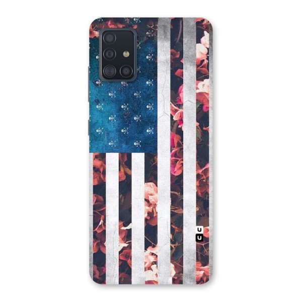 Flag Stripes Back Case for Galaxy A51