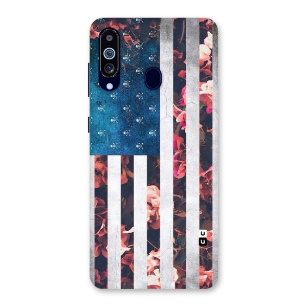 Flag Stripes Back Case for Galaxy A60