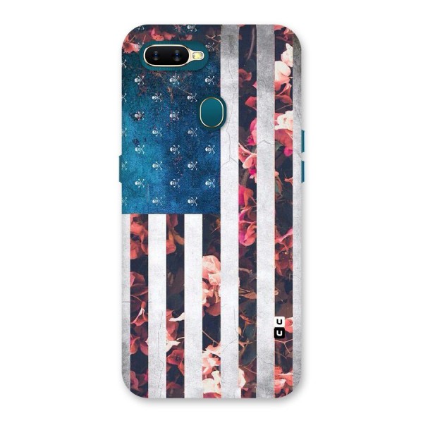 Flag Stripes Back Case for Oppo A12