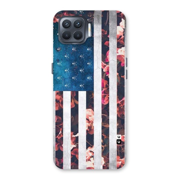 Flag Stripes Back Case for Oppo F17 Pro