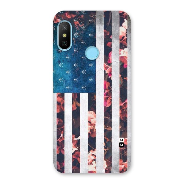 Flag Stripes Back Case for Redmi 6 Pro