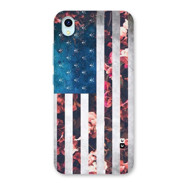 Flag Stripes Back Case for Vivo Y1s