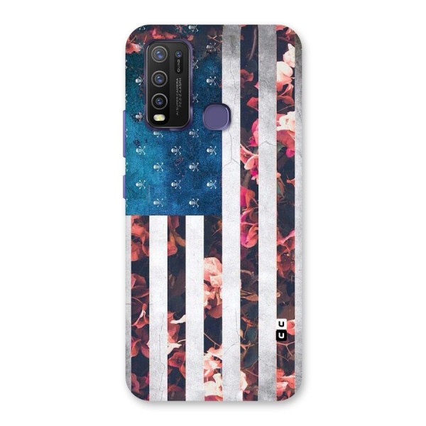 Flag Stripes Back Case for Vivo Y30