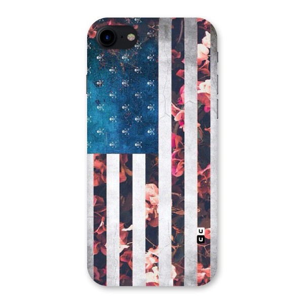 Flag Stripes Back Case for iPhone SE 2020