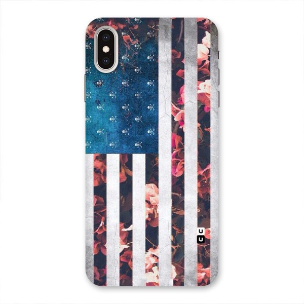 Flag Stripes Back Case for iPhone XS Max