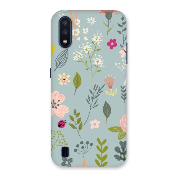 Flawless Flowers Back Case for Galaxy M01