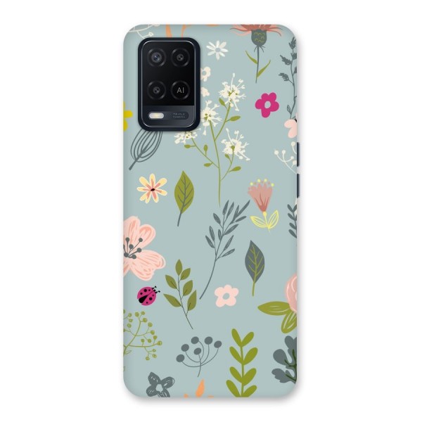 Flawless Flowers Back Case for Oppo A54