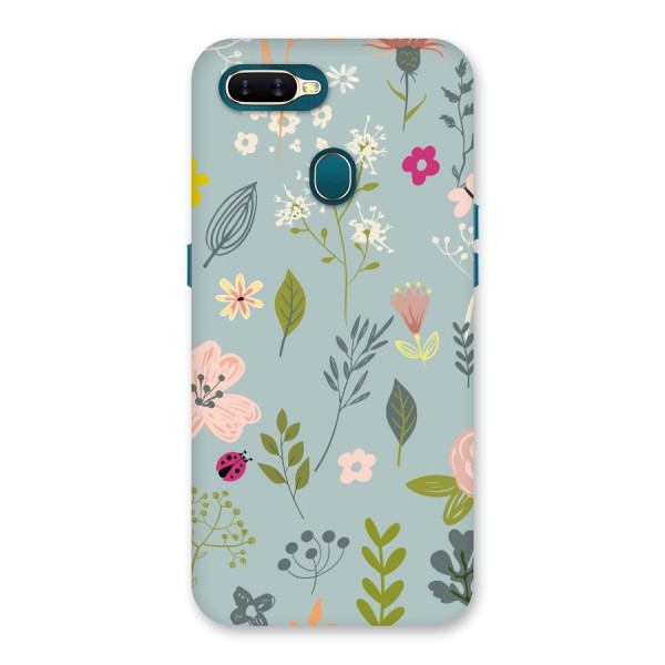 Flawless Flowers Back Case for Oppo A7