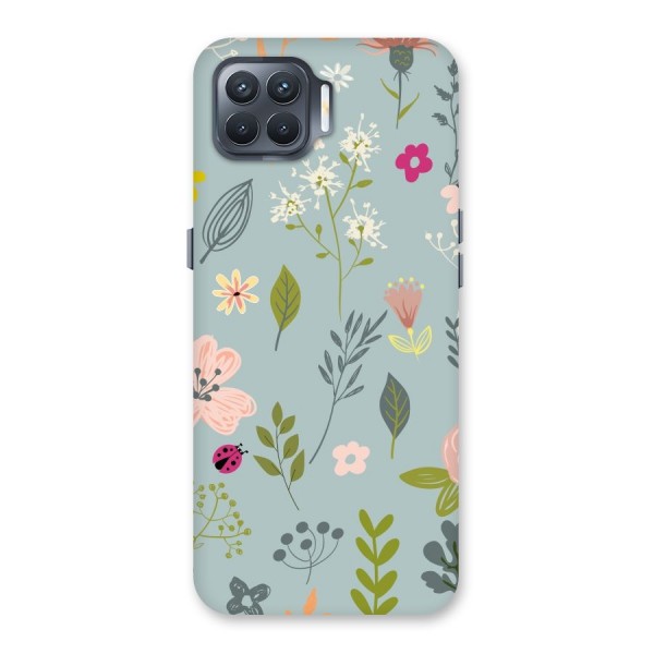 Flawless Flowers Back Case for Oppo F17 Pro