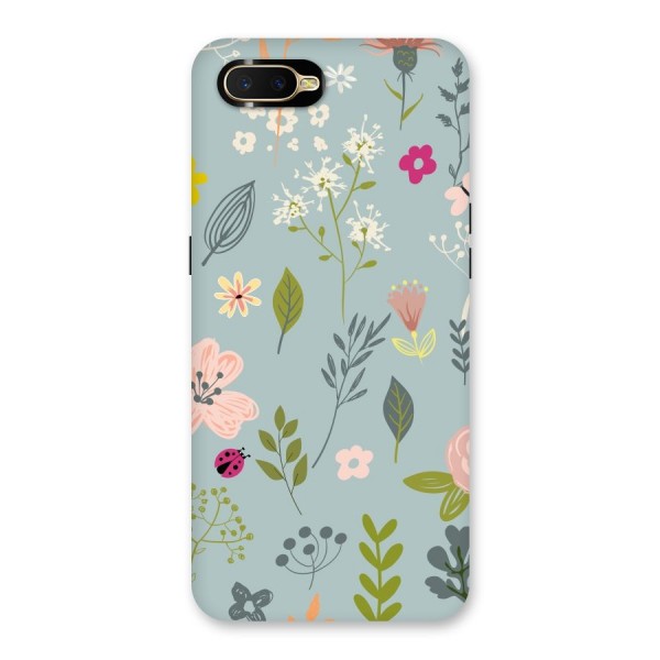 Flawless Flowers Back Case for Oppo K1