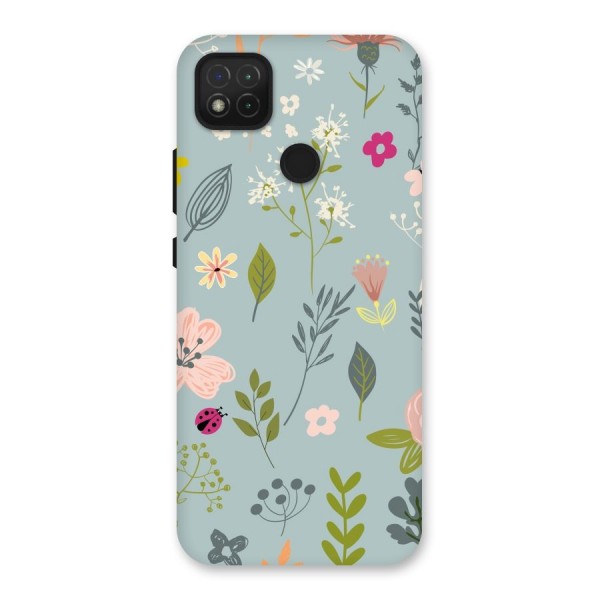 Flawless Flowers Back Case for Redmi 9C