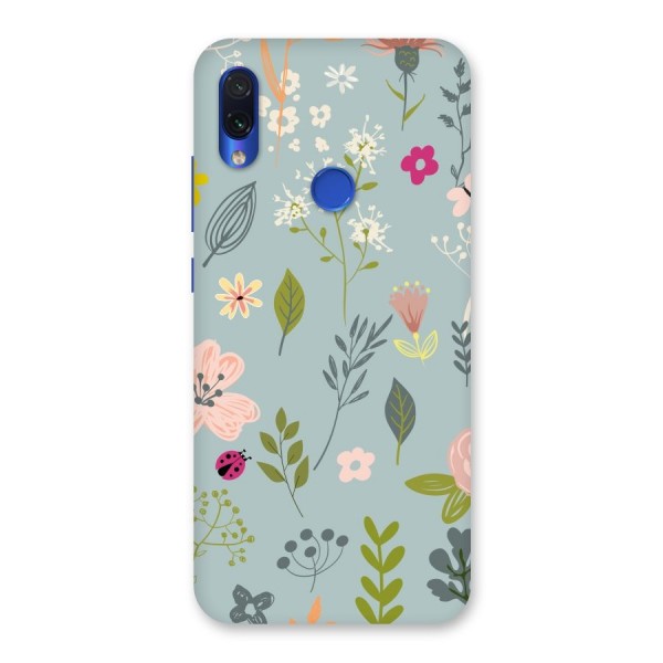 Flawless Flowers Back Case for Redmi Note 7