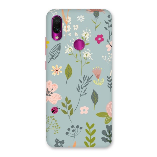 Flawless Flowers Back Case for Redmi Note 7 Pro