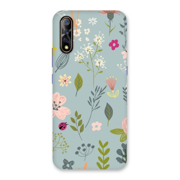 Flawless Flowers Back Case for Vivo S1