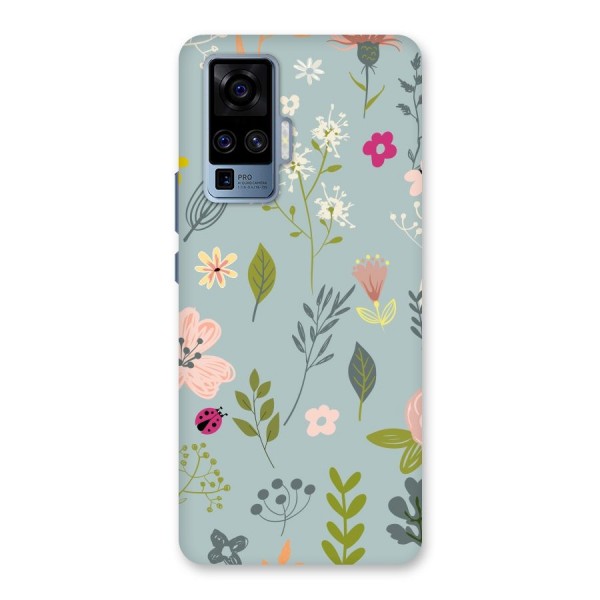 Flawless Flowers Back Case for Vivo X50 Pro