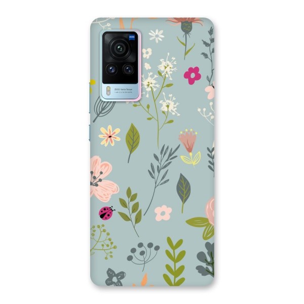 Flawless Flowers Back Case for Vivo X60 Pro