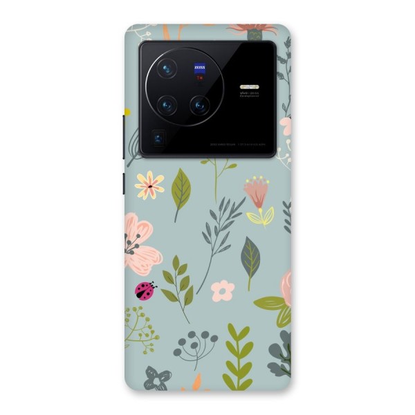 Flawless Flowers Back Case for Vivo X80 Pro