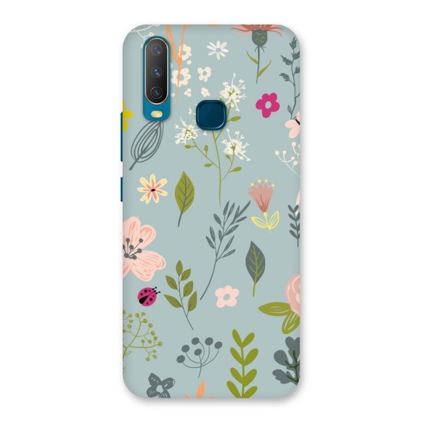 Flawless Flowers Back Case for Vivo Y12