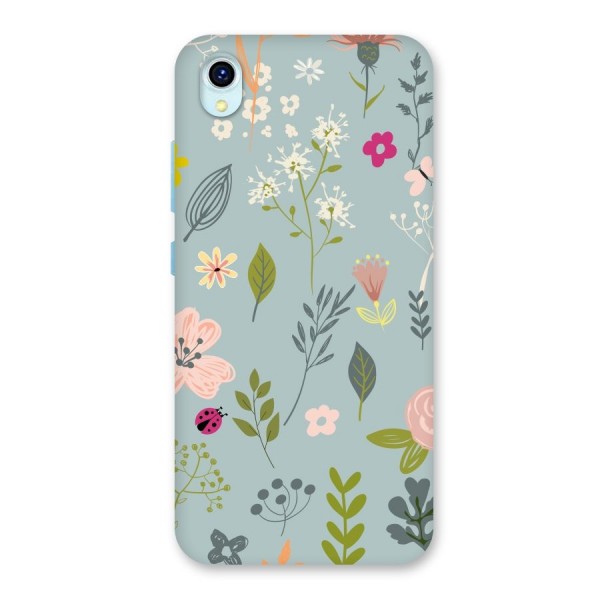 Flawless Flowers Back Case for Vivo Y1s