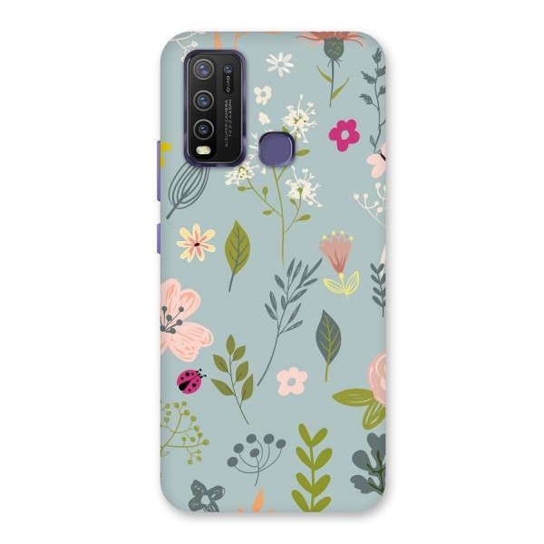 Flawless Flowers Back Case for Vivo Y30