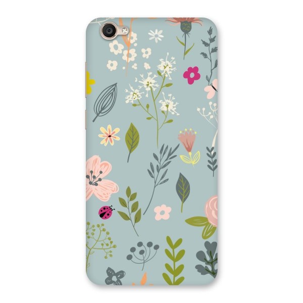 Flawless Flowers Back Case for Vivo Y55s