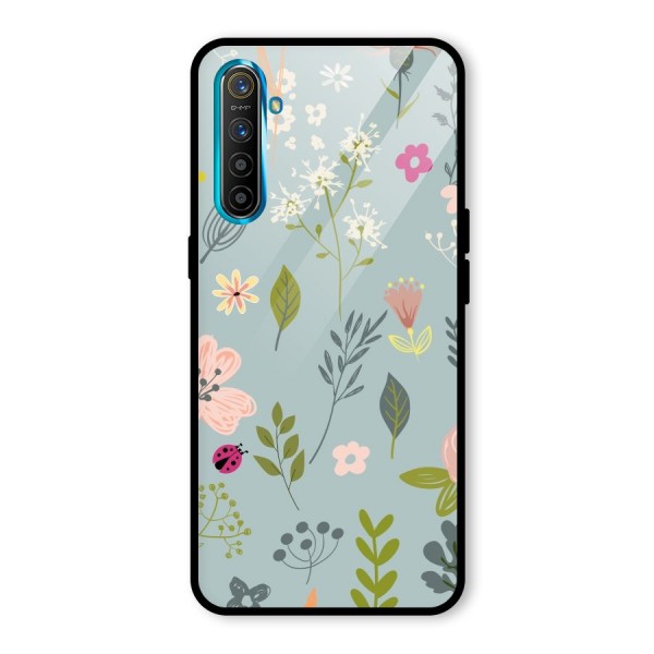 Flawless Flowers Glass Back Case for Realme XT