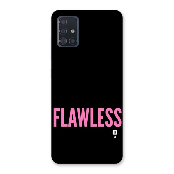 Flawless Pink Design Back Case for Galaxy A51