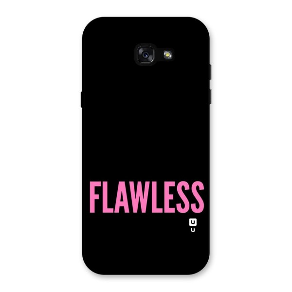 Flawless Pink Design Back Case for Galaxy A7 (2017)