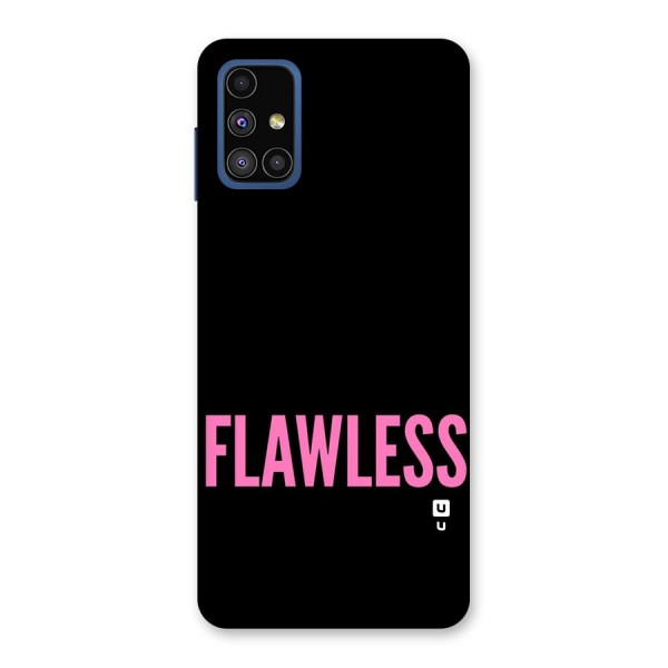 Flawless Pink Design Back Case for Galaxy M51