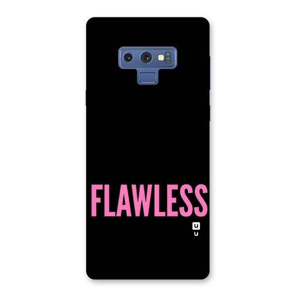 Flawless Pink Design Back Case for Galaxy Note 9