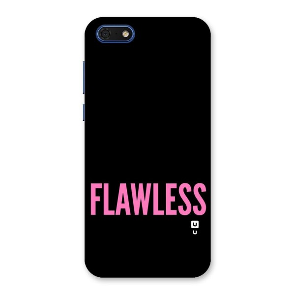 Flawless Pink Design Back Case for Honor 7s