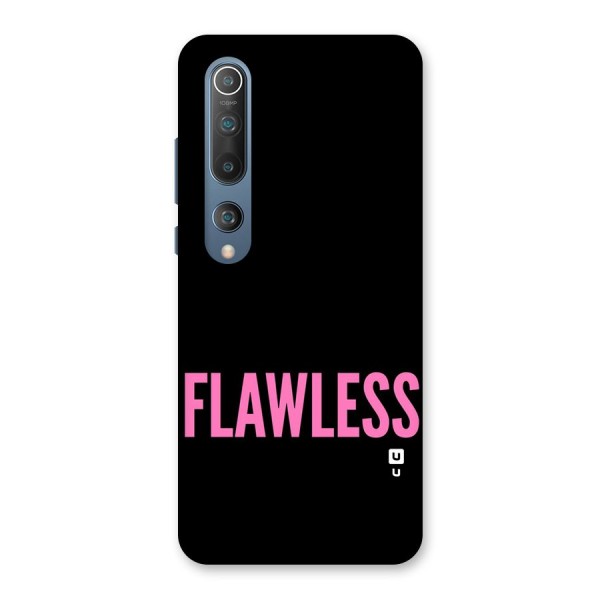 Flawless Pink Design Back Case for Mi 10