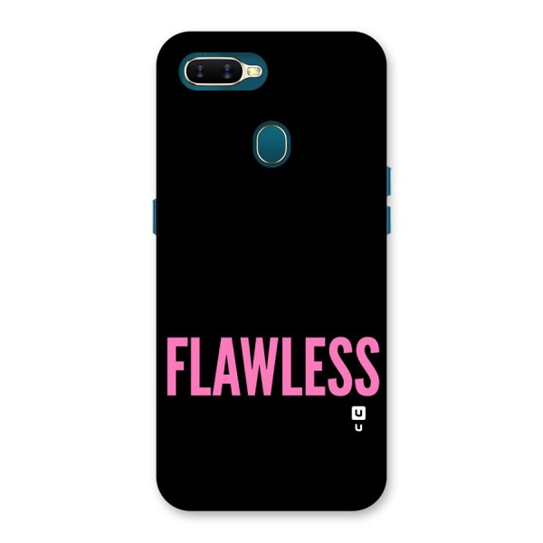 Flawless Pink Design Back Case for Oppo A12