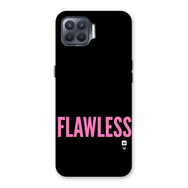 Flawless Pink Design Back Case for Oppo F17 Pro