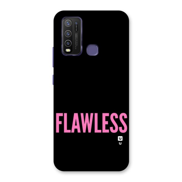 Flawless Pink Design Back Case for Vivo Y30