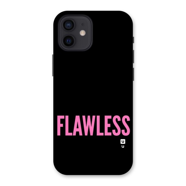 Flawless Pink Design Back Case for iPhone 12