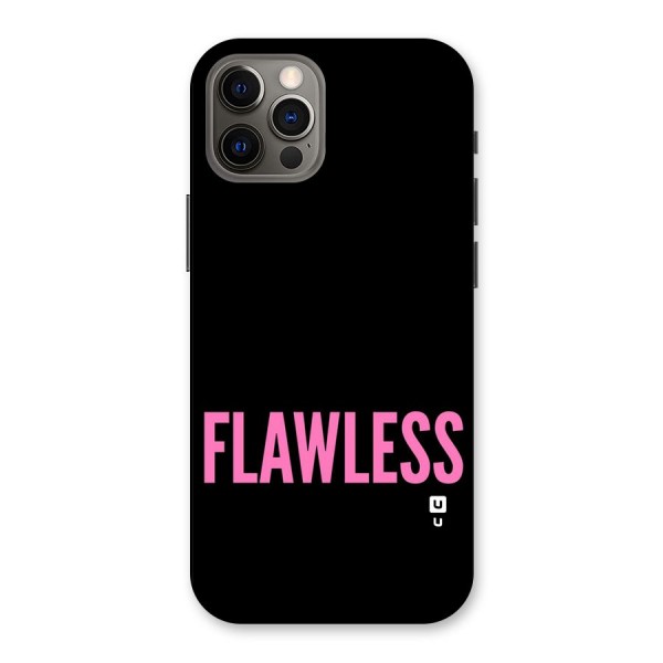 Flawless Pink Design Back Case for iPhone 12 Pro
