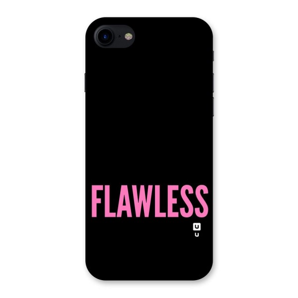 Flawless Pink Design Back Case for iPhone SE 2020