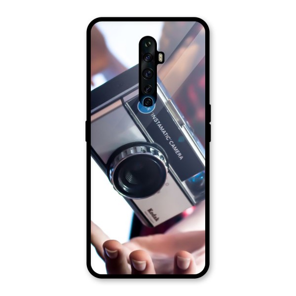 Floating Camera Glass Back Case for Oppo Reno2 Z