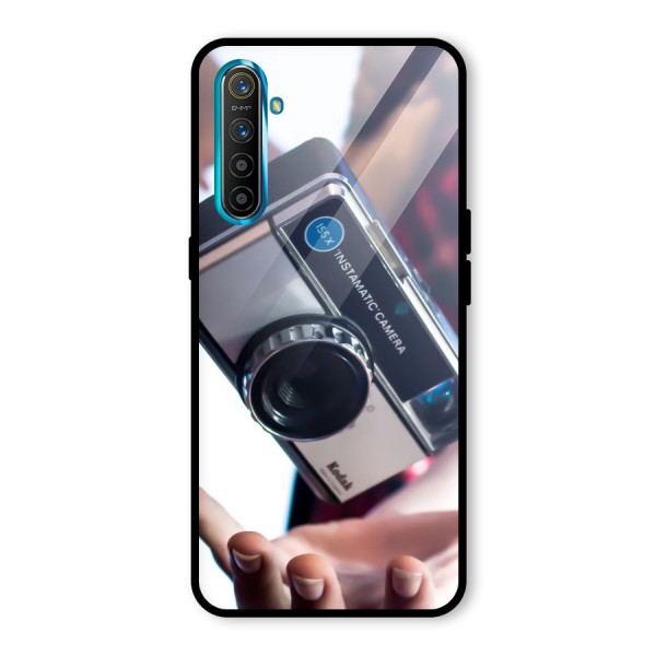 Floating Camera Glass Back Case for Realme XT