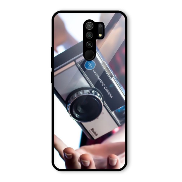 Floating Camera Glass Back Case for Redmi 9 Prime