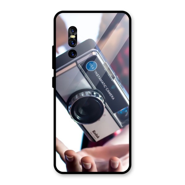 Floating Camera Glass Back Case for Vivo V15 Pro