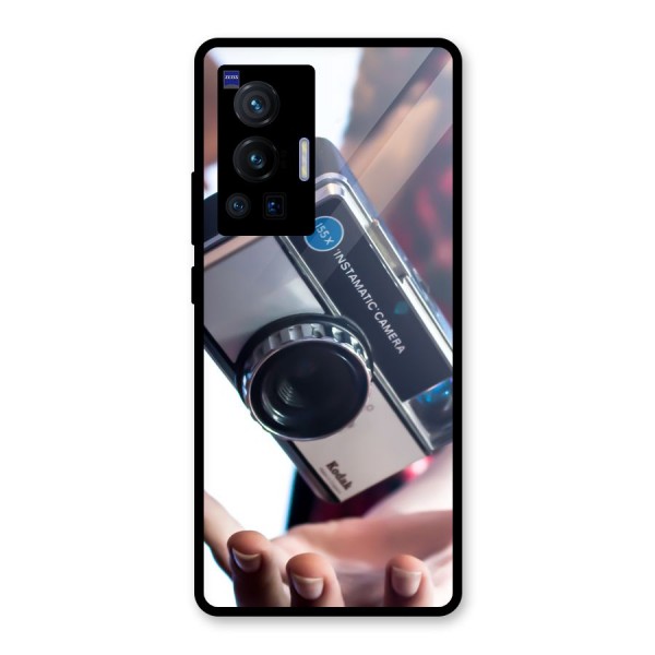 Floating Camera Glass Back Case for Vivo X70 Pro