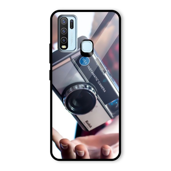 Floating Camera Glass Back Case for Vivo Y30