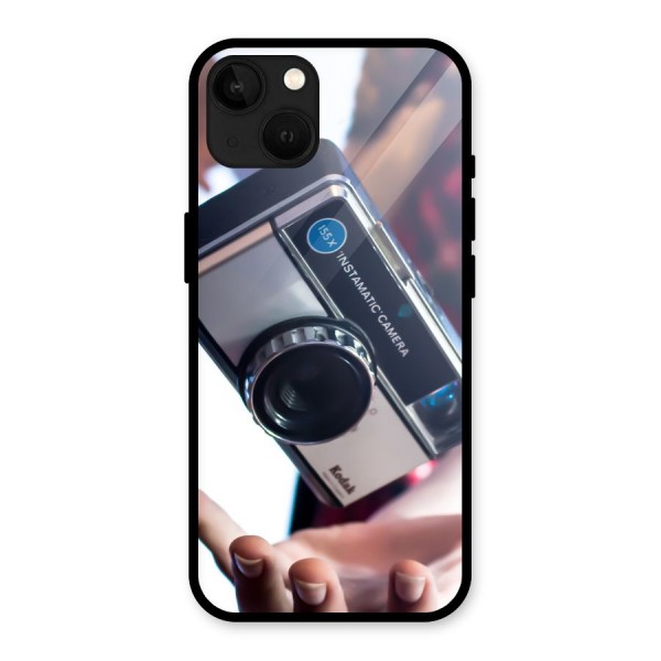 Floating Camera Glass Back Case for iPhone 13