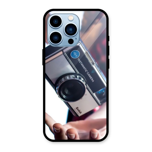 Floating Camera Glass Back Case for iPhone 13 Pro